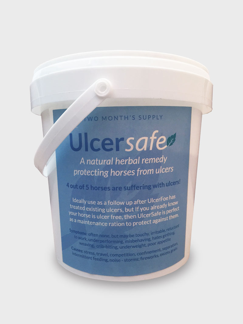 A tub of UlcerSafe